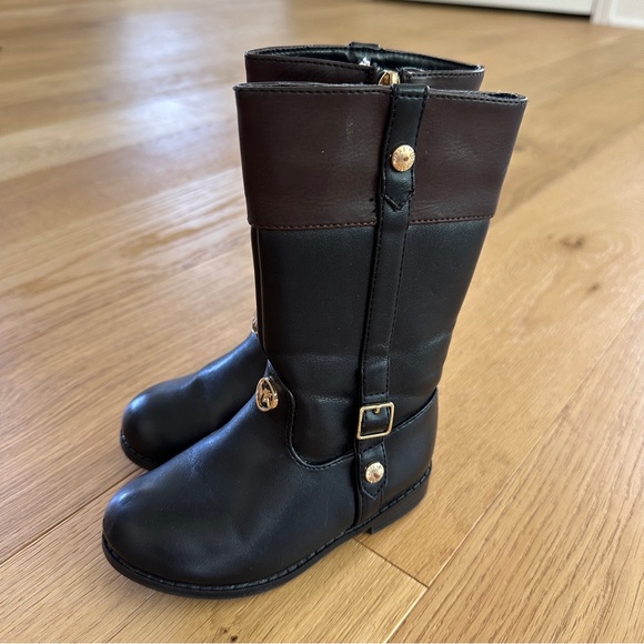boots Michael Kors black mocha KIDS - Picture 1 of 7